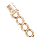 9ct Yellow Gold Curb Bracelet 9.5"