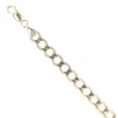 9ct Yellow Gold Curb Bracelet 8.5"