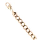 9ct Yellow Gold Curb Bracelet 8.5"