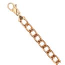 9ct Yellow Gold Curb Bracelet 8"