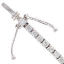 18ct White Gold 2.00ct Diamond Tennis Bracelet 7"