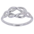 Silver Knot Ring By Icesia