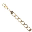 9ct Yellow Gold Curb Bracelet 7.5"