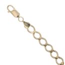 9ct Yellow Gold Curb Bracelet 8.5"
