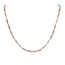 9ct Yellow Gold Snake Twist Chain 18"