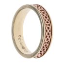 9ct Yellow and Rose Gold Clogau Annwyl Full Band