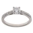 Platinum 0.60ct Brilliant Cut Diamond Solitaire Ring