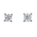 9ct White Gold 0.50ct Diamond Stud Earrings