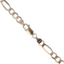 9ct Yellow Gold Figaro Chain 28"