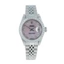 Rolex Custom Datejust Pre Owned Watch Ref 69174