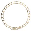 9ct Yellow Gold Curb Bracelet 7"