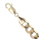 9ct Yellow Gold Curb Bracelet 8.5"