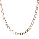9ct Yellow Gold Curb Chain 20"