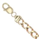 9ct Yellow Gold Curb Bracelet 8.5"