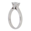 Platinum 0.80ct Brilliant Cut Diamond Solitaire Ring