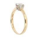 18ct Yellow Gold 0.50ct Brilliant Cut Diamond Solitaire Ring