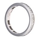 18ct White Gold 1.79ct Baguette Cut Diamond Full Eternity Ring