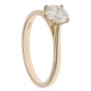9ct Yellow Gold 1.00ct Brilliant Cut Diamond Solitaire Ring