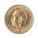 1912 George V Large Head UK Half Sovereign Coin