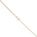 9ct Yellow Gold Curb Chain 18"