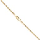 9ct Yellow Gold Rope Chain 18"