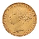 1880 Victoria Young Head Australia Full Sovereign Coin