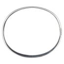 18ct White Gold 0.80ct Brilliant Cut Diamond Bangle