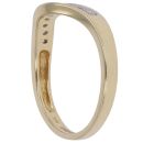 18ct Yellow Gold 0.25ct Brilliant Cut Diamond Wishbone Ring