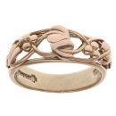 9ct Yellow and Rose Gold Tree Of Life Clogau Ring