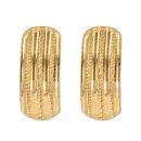 22ct Yellow Gold Grain Dot Stud Earrings