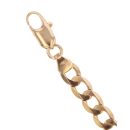 9ct Yellow Gold Curb Bracelet 8"