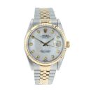 Rolex Custom Datejust Pre Owned Watch Ref 16233
