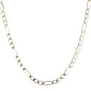 9ct Yellow Gold Figaro Chain 18"