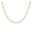 9ct Yellow Gold Figaro Chain 24"