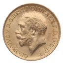 1913 George V Large Head UK Full Sovereign Coin