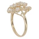 14ct Yellow Gold Cubic Zirconia Fancy Ring