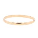 9ct Yellow Gold Plain Bangle