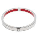 Écrin Secret 18ct White Gold 0.07ct Brilliant Cut Diamond Bangle