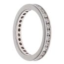 18ct White Gold Brilliant Cut 0.90ct Diamond Full Eternity Ring
