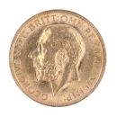 1911 George V Large Head UK Full Sovereign Coin