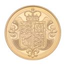 2017 Elizabeth II Strength and Shield Gibraltar Full Sovereign Coin
