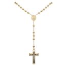 14ct Yellow Gold Rosary Beads 24"