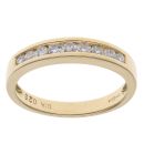18ct Yellow Gold 0.25ct Brilliant Cut Diamond Eternity Ring