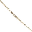 18ct Yellow Gold Anchor Chain 18"