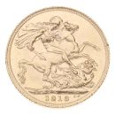 1913 George V Large head UK Full Sovereign Coin