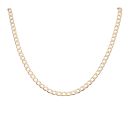 9ct Yellow Gold Curb Chain 20"