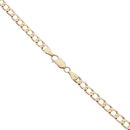 9ct Yellow Gold Curb Chain 20"