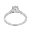 18ct White Gold 0.75ct Brilliant Cut Diamond Solitaire Ring