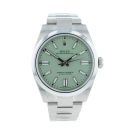 Rolex Oyster Perpetual 'Pistachio' Pre Owned Watch Ref 134300