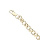 9ct Yellow Gold Belcher Bracelet 8"